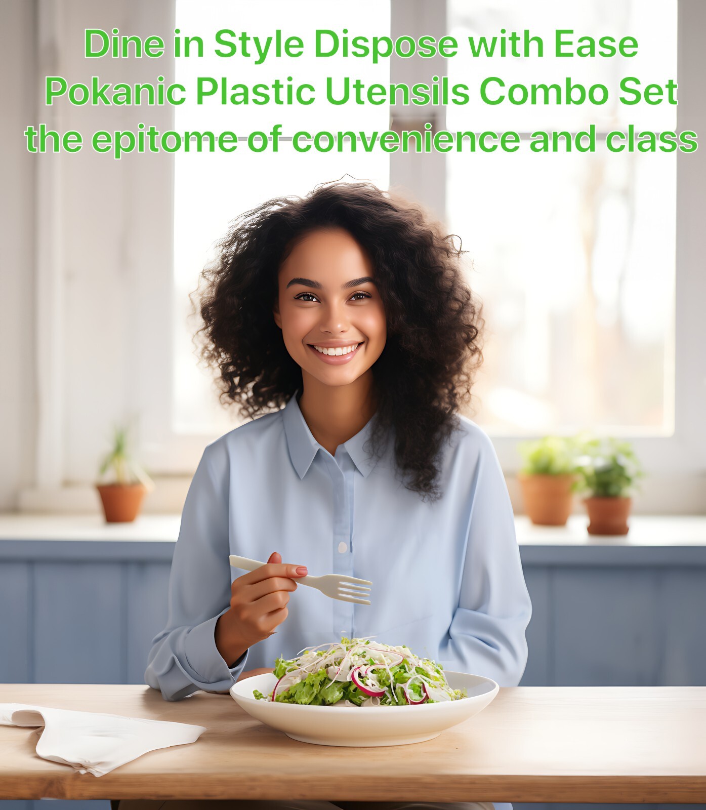 Utensil Plastic Disposable Cutlery Pack Fork Spoon Knife Napkin Salt Pepper Pack