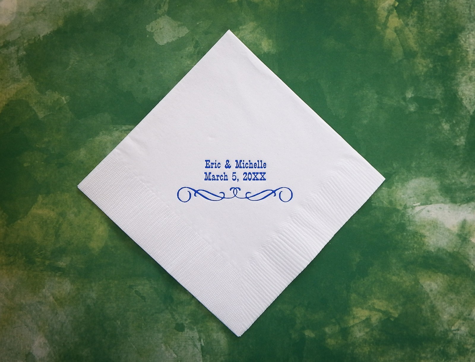 100 personalized beverage napkins for any occasion