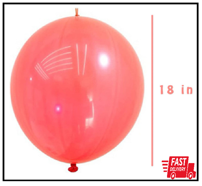 12Pcs Punch Balloons, 18 Inches Punching Balloons, Assorted Color Neon Punch Ba