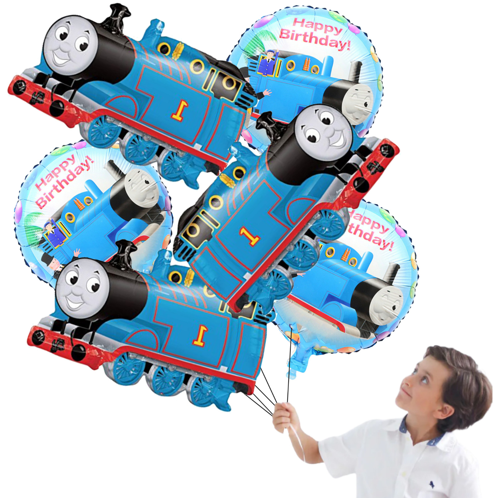 THOMAS TRAIN birthday party supplies favor centerpiece decoration event balloon