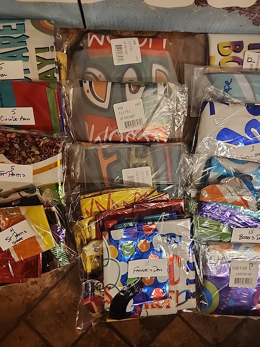 Bulk Lot Of 190 Mylar Balloons Open Box Assorted Shapes And Sizes