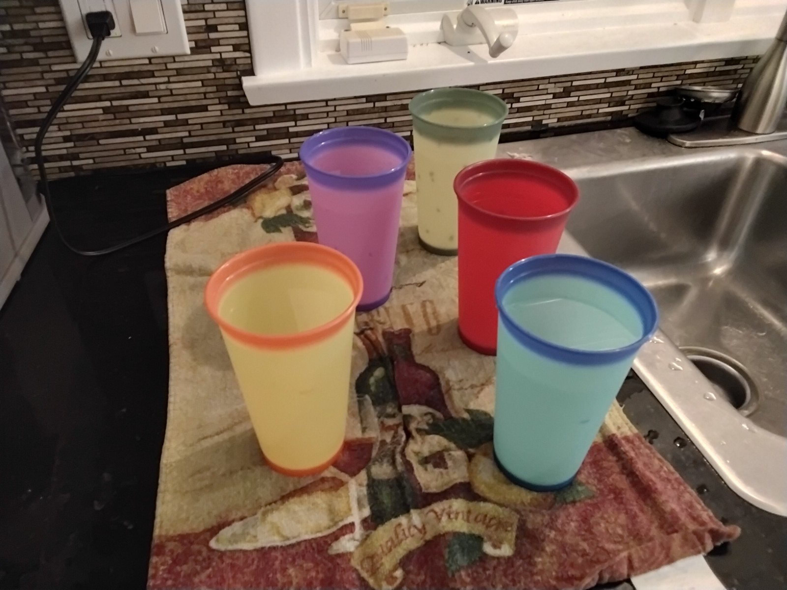 5 Pack Color Changing 16 oz Cups – Reusable Plastic With Lids for Coffee