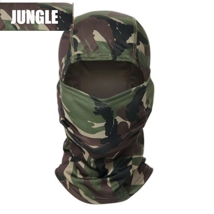 Camouflage Balaclava Face Mask Outdoor Cycling Motorcycle Ski Neck Cover
