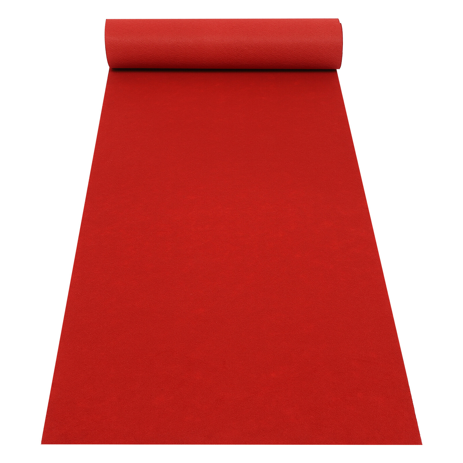 Red Carpet Runner For Party 33*3 ft Prom Decoration Not Slip Red Aisle Rug