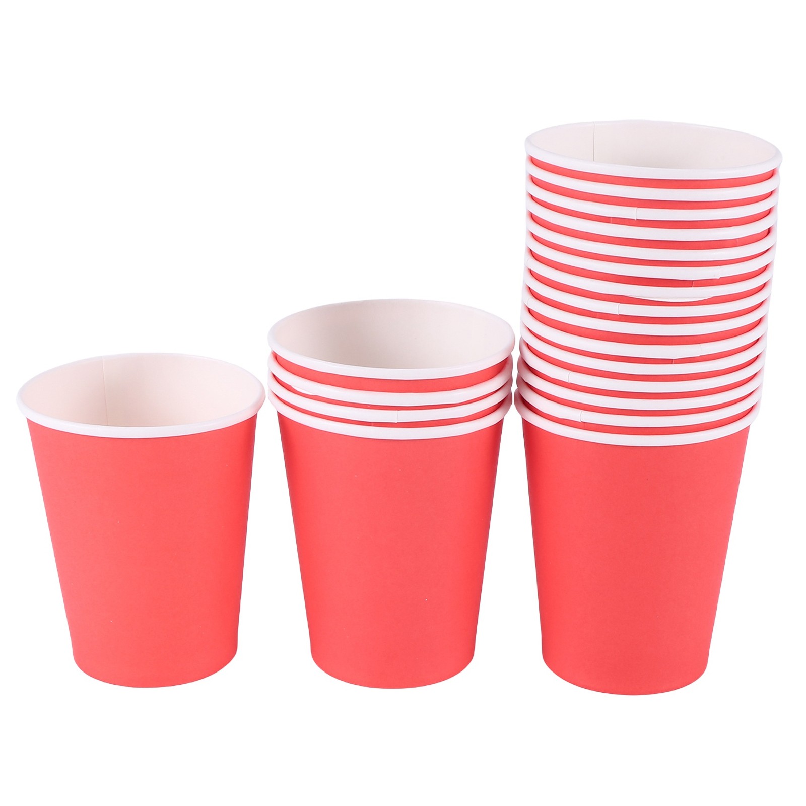 20 Cups (9oz) – Plain Solid Colours Birthday Catering A2Y7