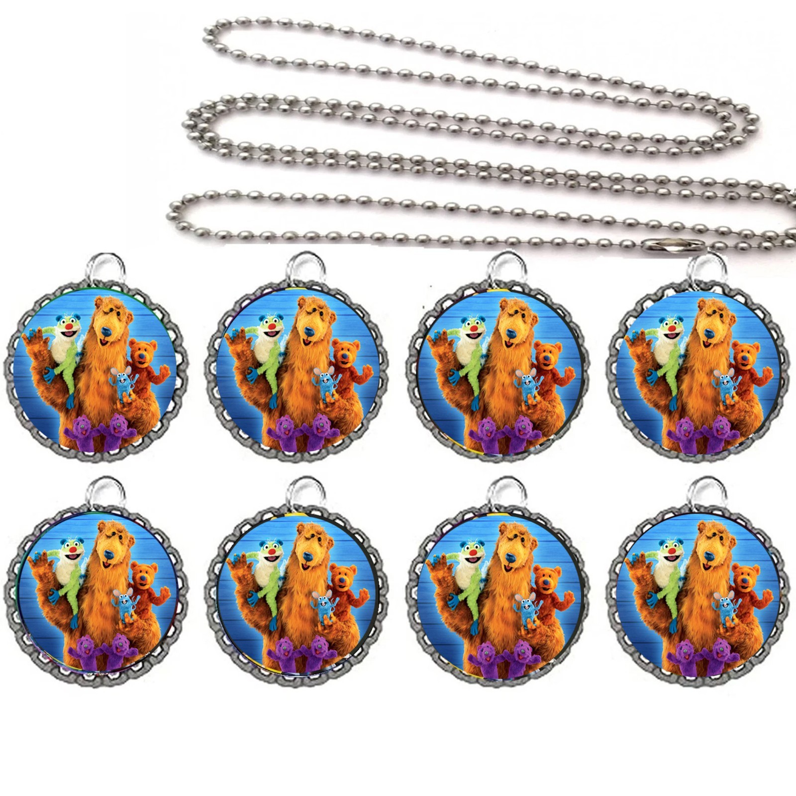 Bear In the Big Blue House vintage LooK pack of 10 party favors necklaces