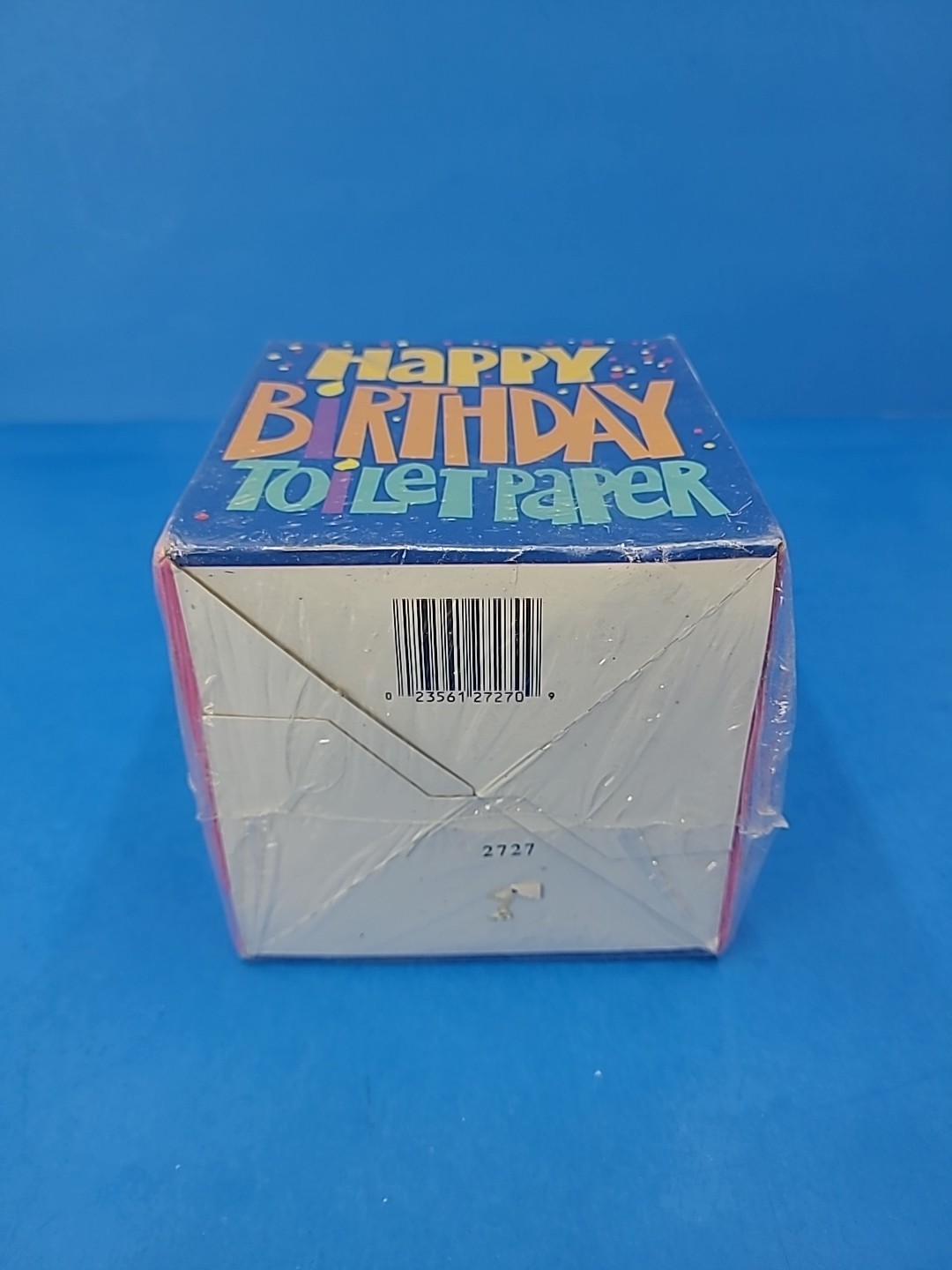 1991 Ivory Tower Publishing Co. Happy Birthday, Humor Toilet Paper Party Gag