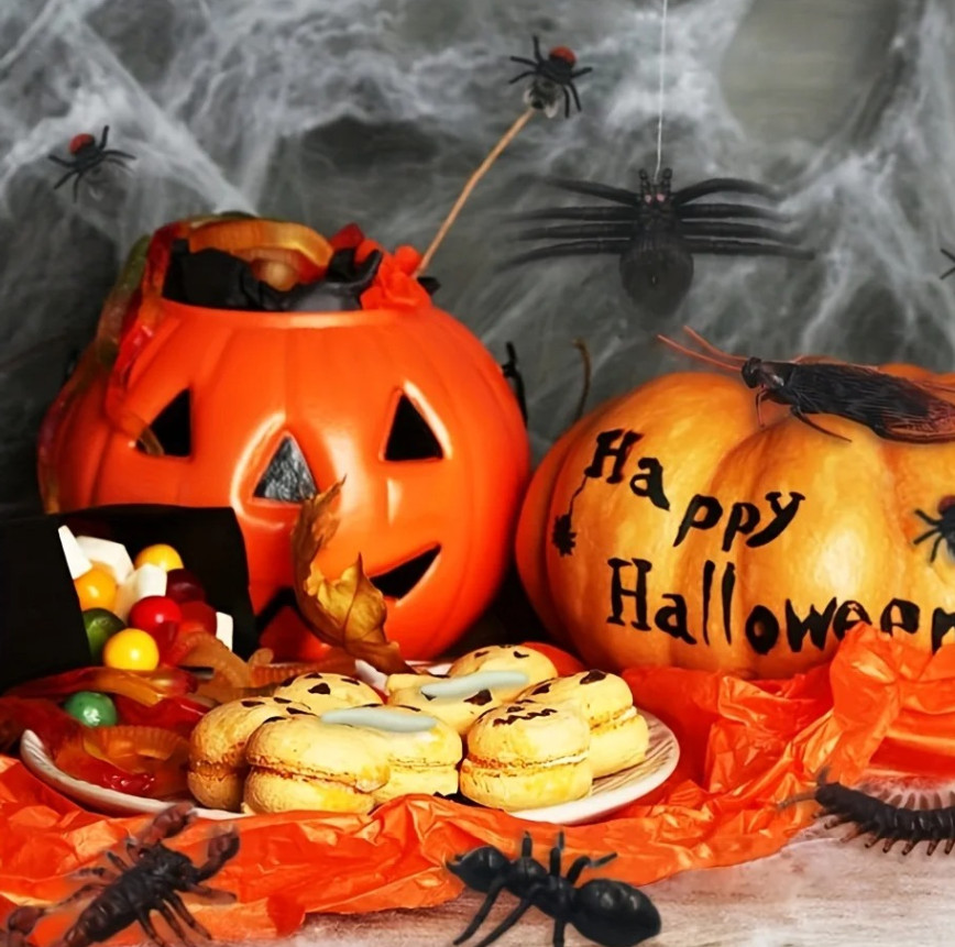 30pcs Realistic Fake Cockroach Prank Bugs Halloween Party Toys Prank Simulation