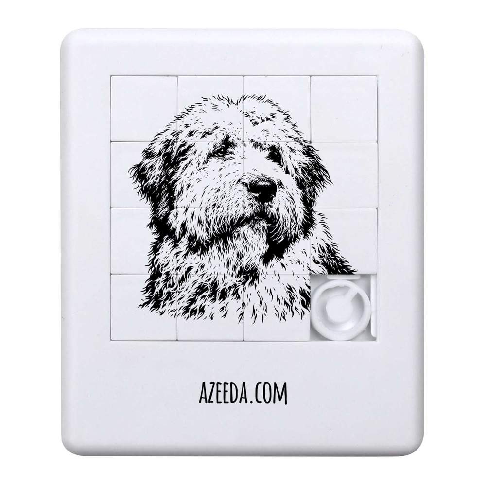 ‘Old English Sheepdog Portrait’ Sliding Puzzle (PZ00047180)