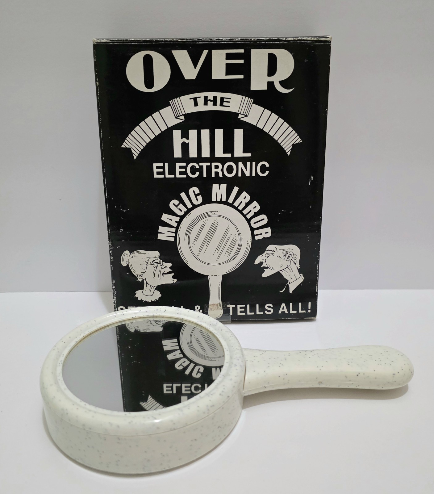 VINTAGE 1991 Original Magique’s Novelty – Over The Hill Magic Mirror Gag Gift
