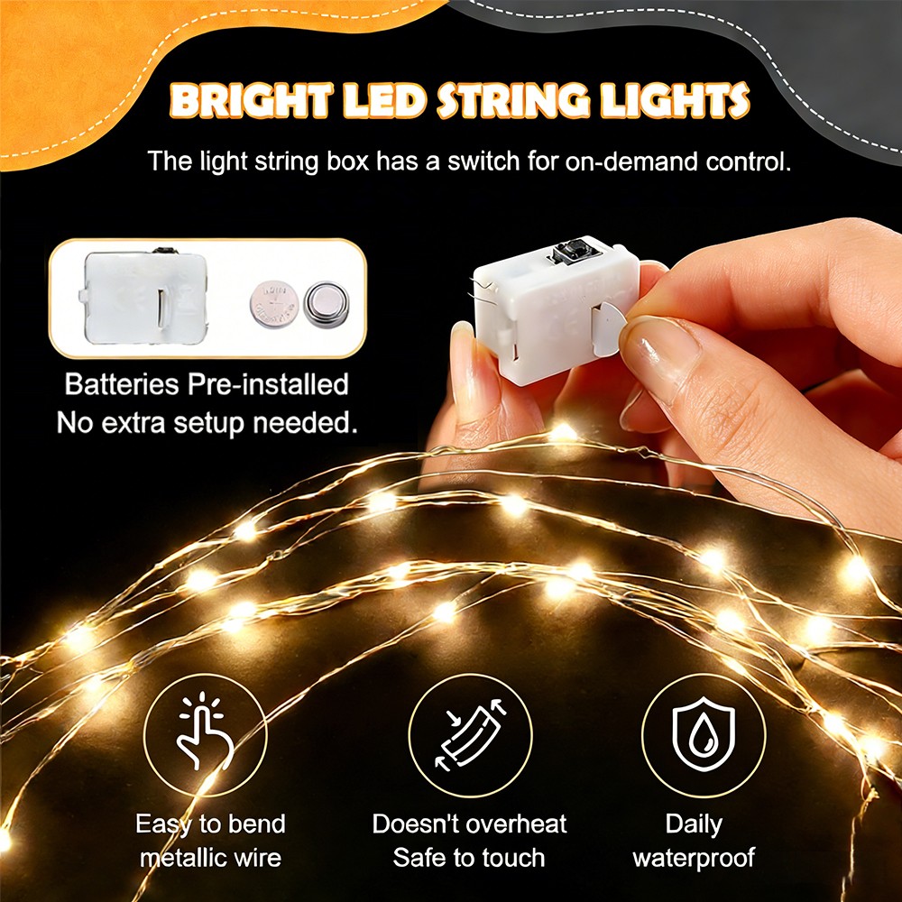 10 PCS LED Light Up Balloons Clear Glow Bobo-Balloon for Birthday Wedding Party