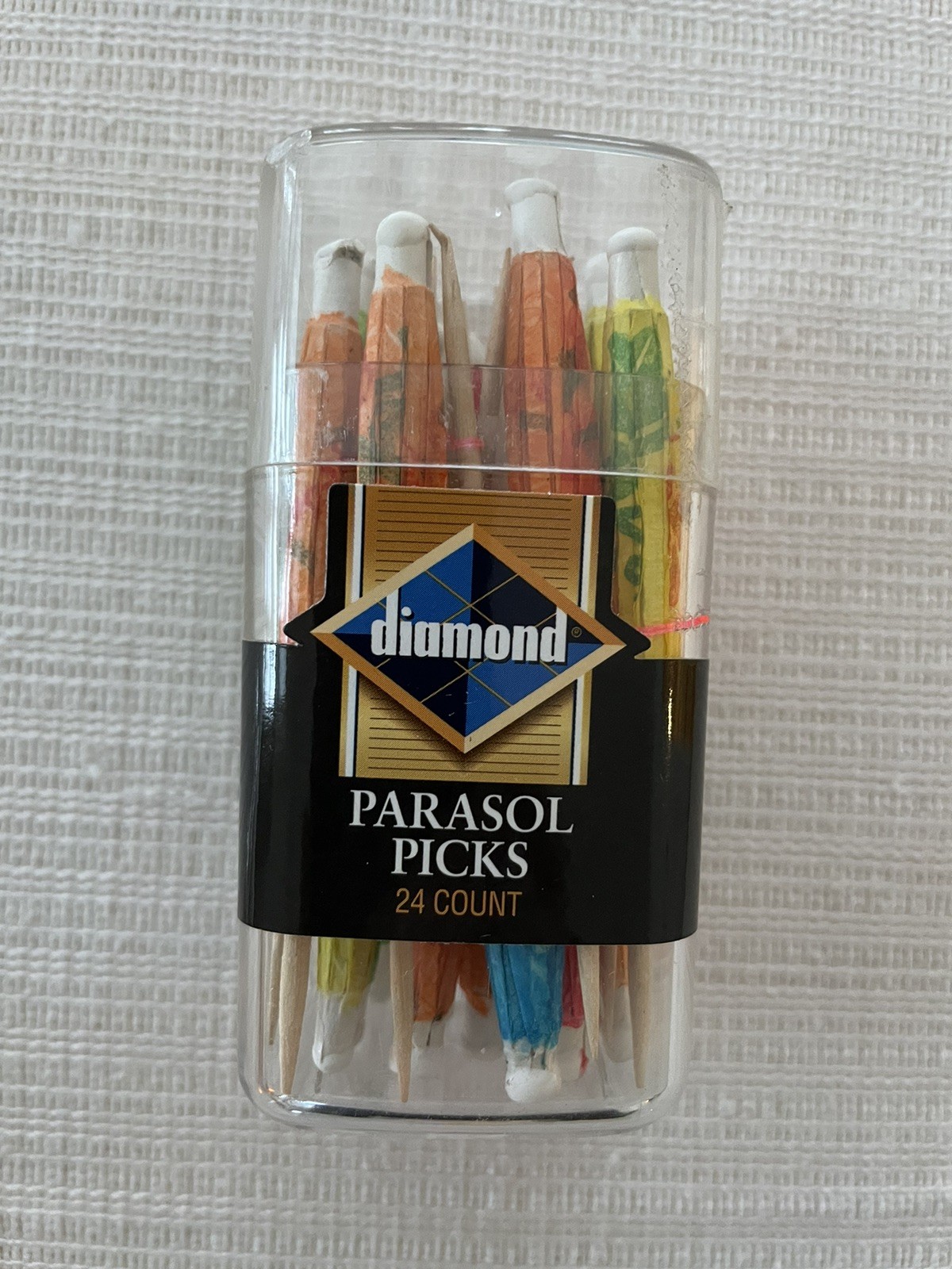 Lot – Vtg Toothpicks Party Picks Cocktail Forks Diamond Parasol Picks 500+ Pcs