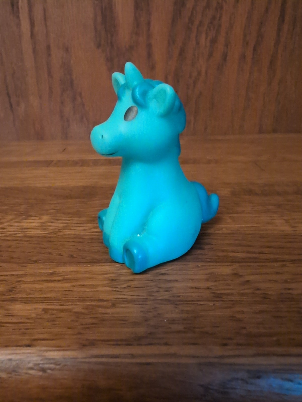 Colorful Rubber Unicorn Figures Toys Lot of 3 Pink Purple Blue Oriental Trading