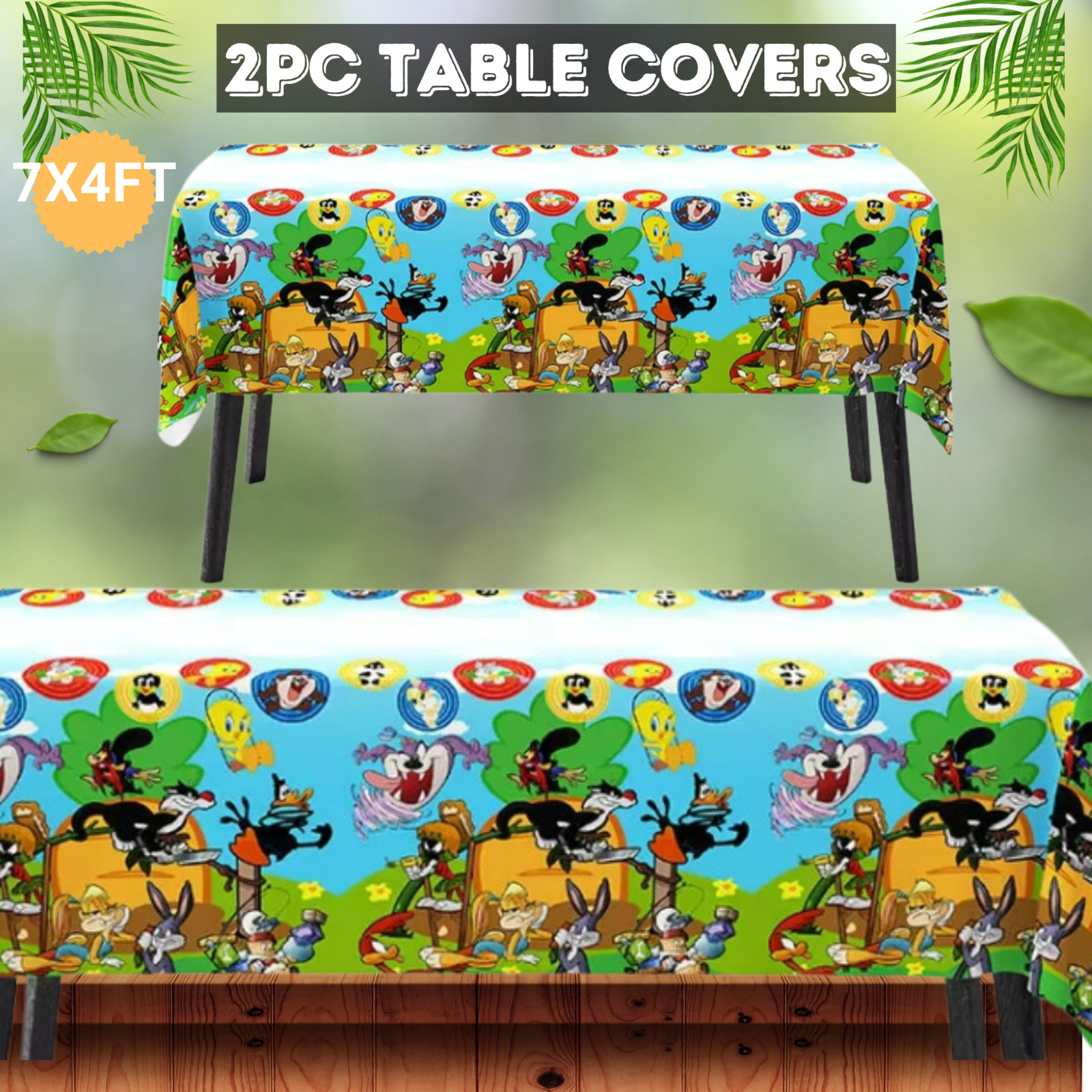 Looney tunes birthday party supplies favor centerpiece decoration event theme