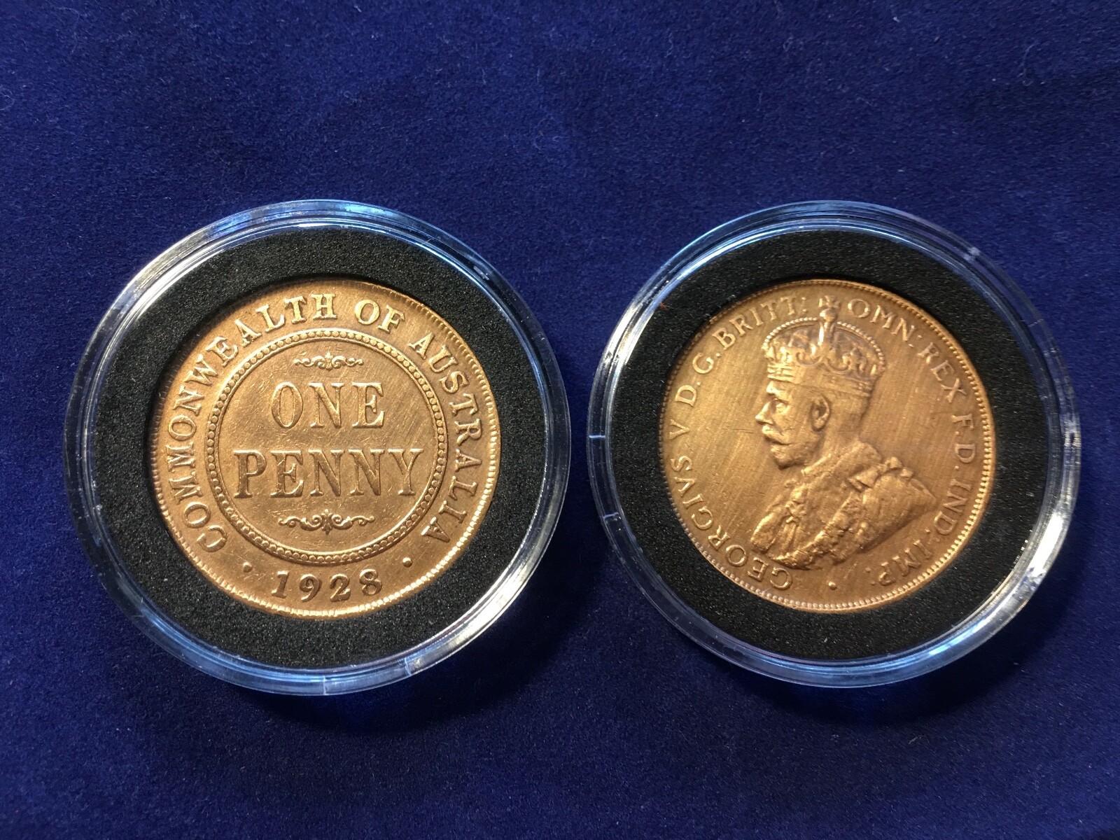50th Wedding Anniversary Birthday Gift Present 1974 Australian Penny Capsule