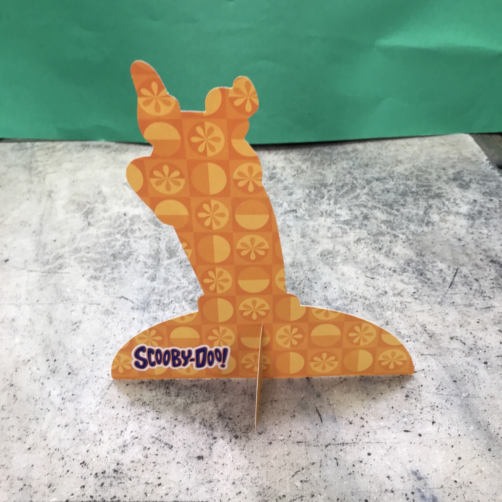 Vintage Scooby Doo Birthday Party Table Centerpiece Decor Halloween Party Stande