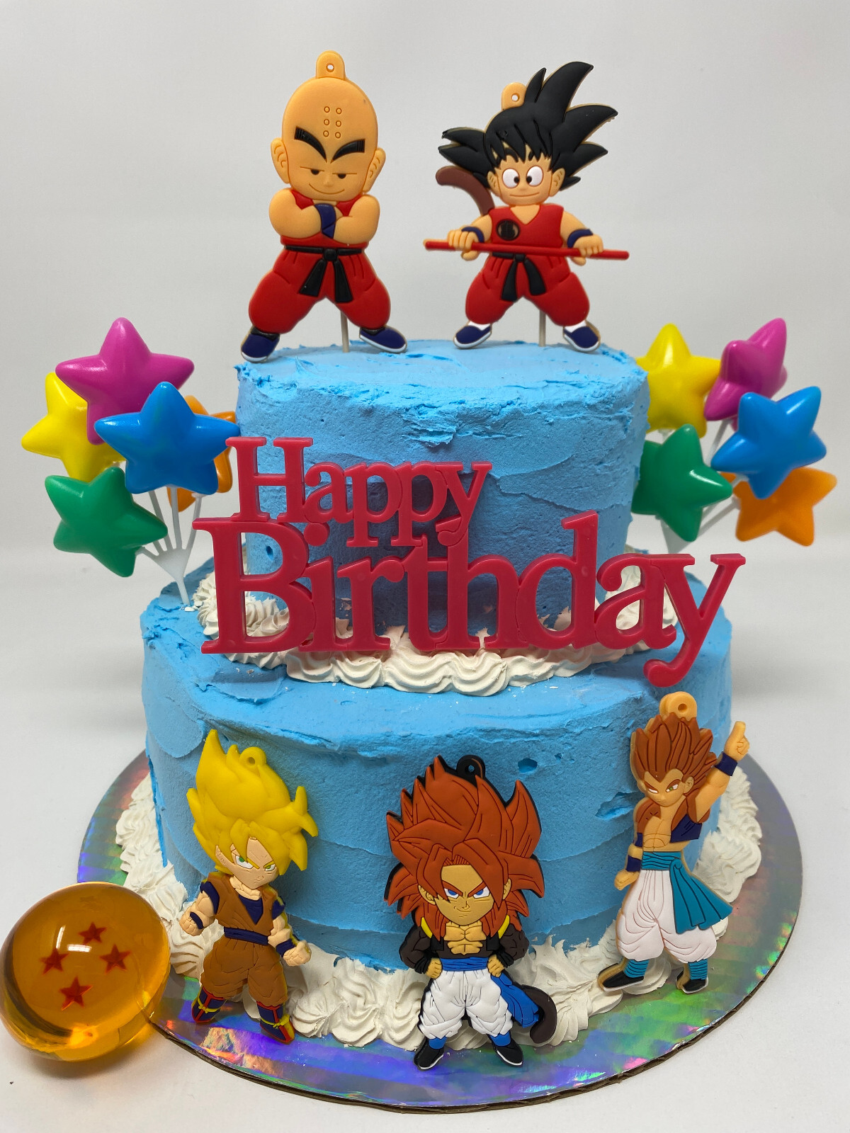 Dragon Ball Z ~ Cake Topper Set ~ BRAND NEW ~ Vegeta, Gohan, and