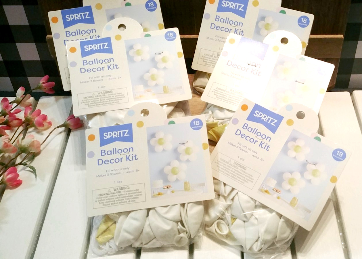 Target Spritz Balloon Decor Kits ~ Makes 18 Balloon Daisy Flowers