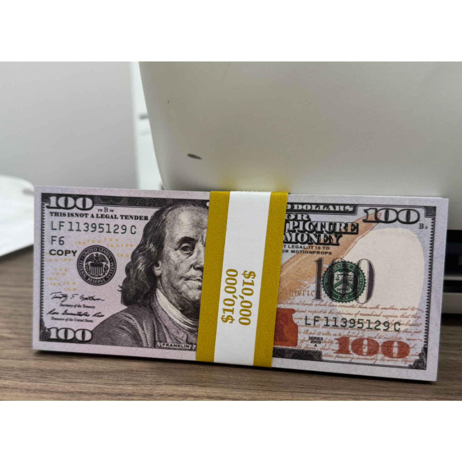 Fake Dollars Money Movie Prop Games Prank $100 Bills 100 Sheets