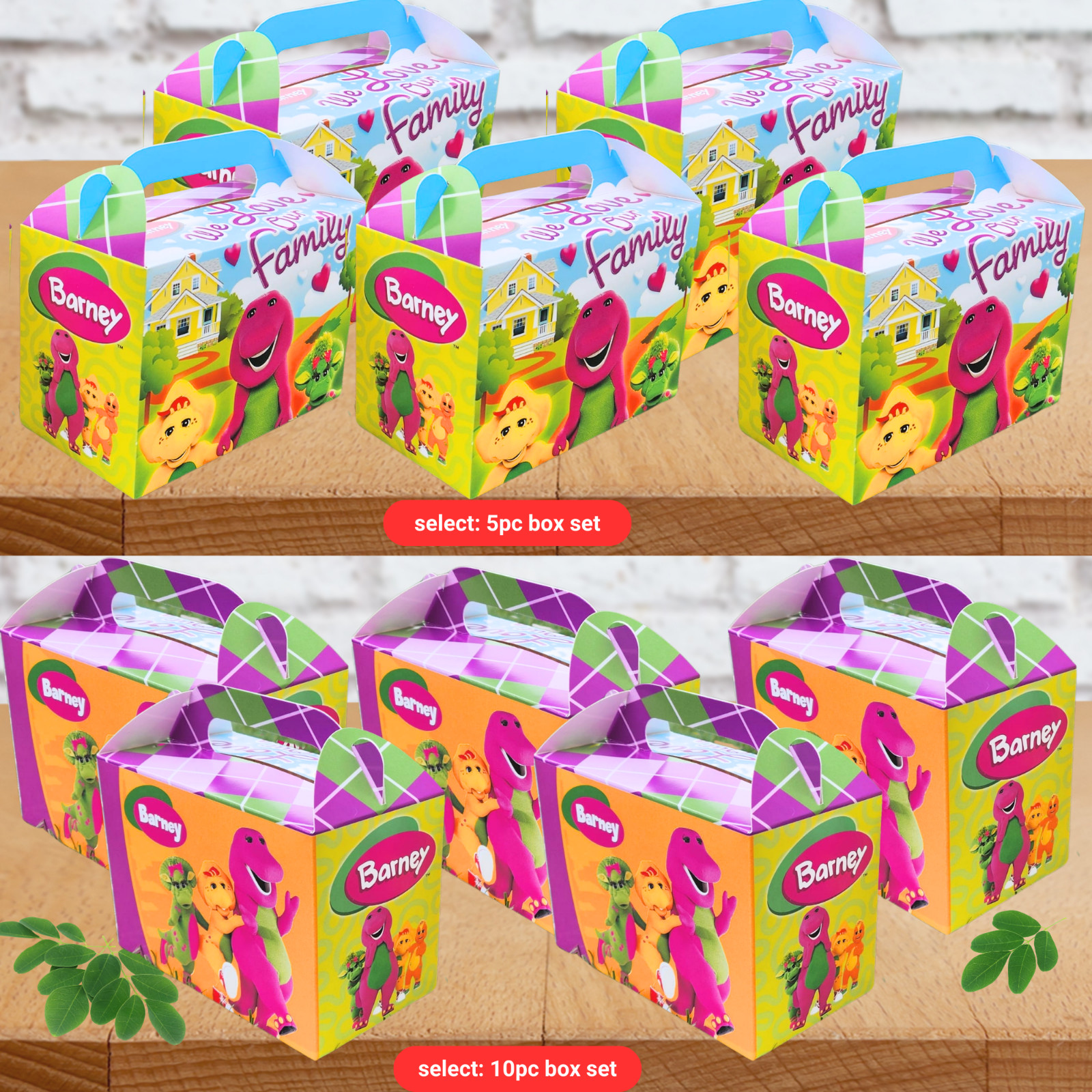 Barney happy birthday party supplies favor centerpiece decoration event theme