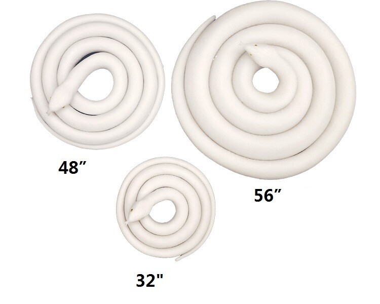 32″/48″/56″ Fake Realistic Snake Lifelike Scary Rubber Toy Prank Party Joke Prop