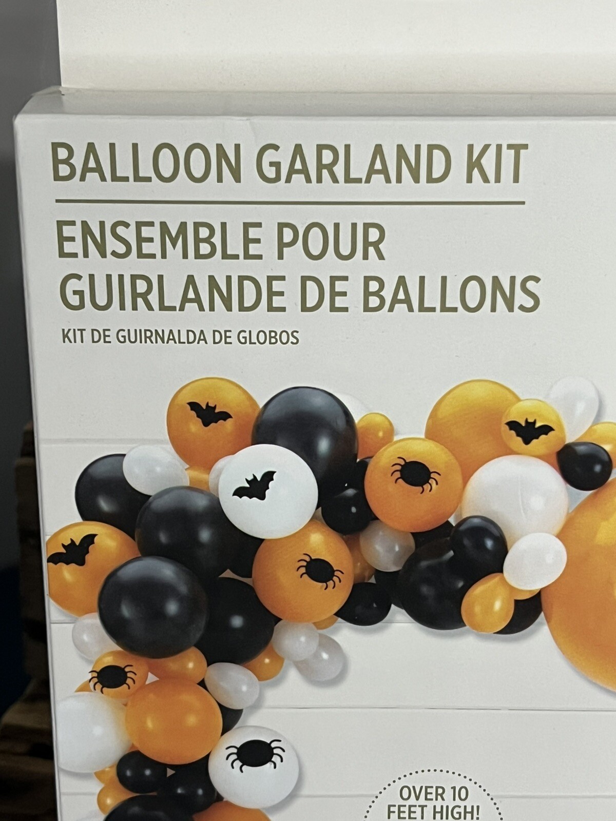 Amscan Halloween Balloon Garland Kit 92 Pieces Orange Black
