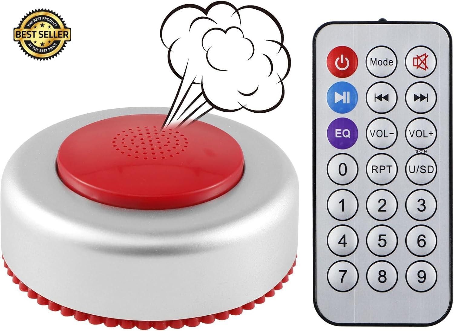 Remote Control Fart Machine Noise Maker, 50 Sound Effects, Prank Gag Gift Toy