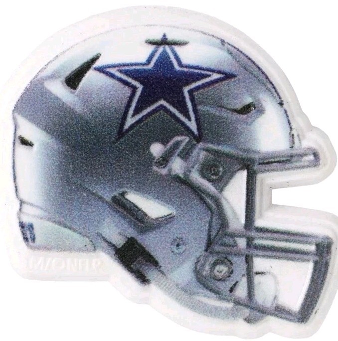 NFL Dallas Cowboys Cupcake Decorations – 24 Food Safe Football Rings