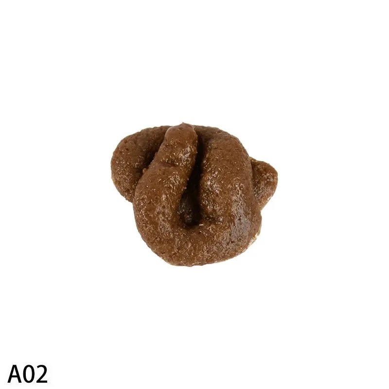HIGH QUALITY Fake Dog Poop Poo Realistic Doggy Doo Doo Dirt Joke Gag Crap Gift