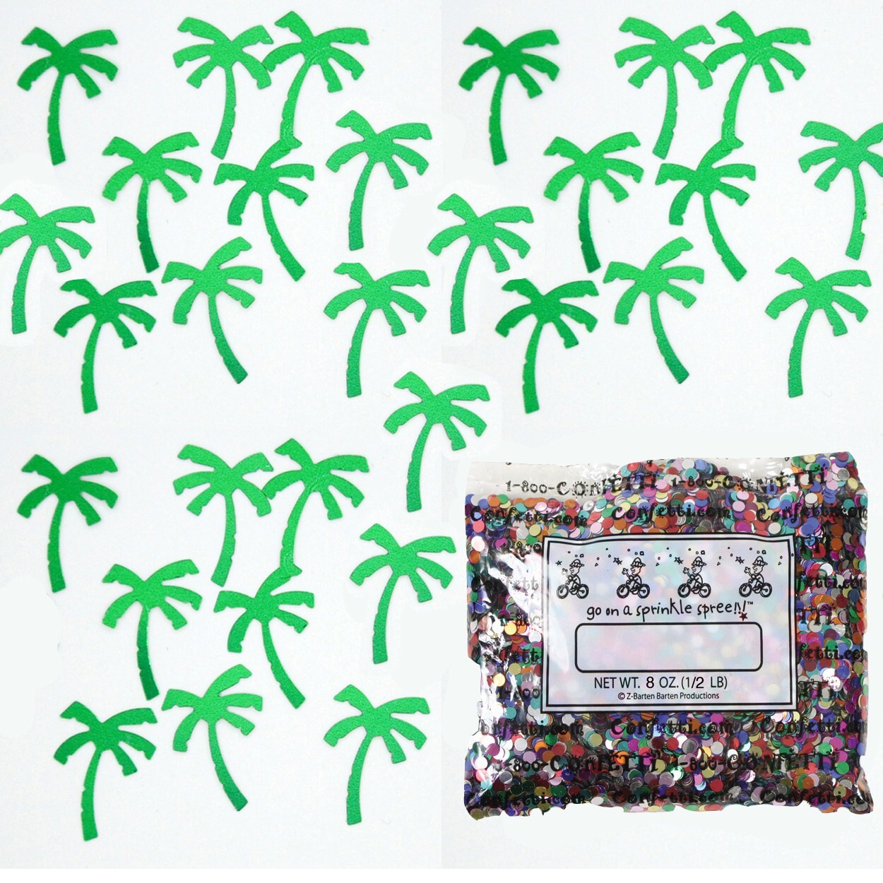 Confetti Palm Tree Tahiti Green – As low as $1.81 per 1/2 oz. FREE SHIP
