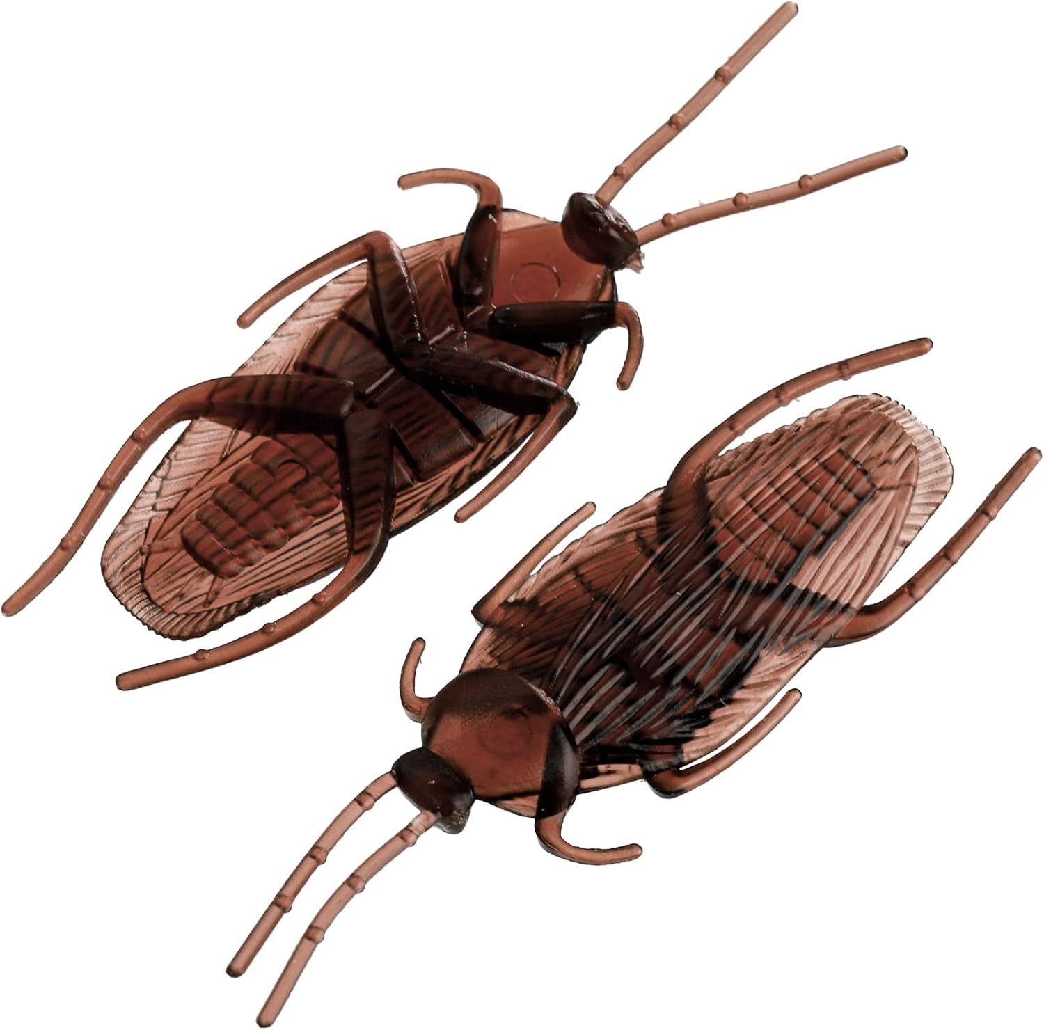 300 Pack Fake Roaches, Realistic Plastic Roach Bugs, Fake Prank Simulated Cockro