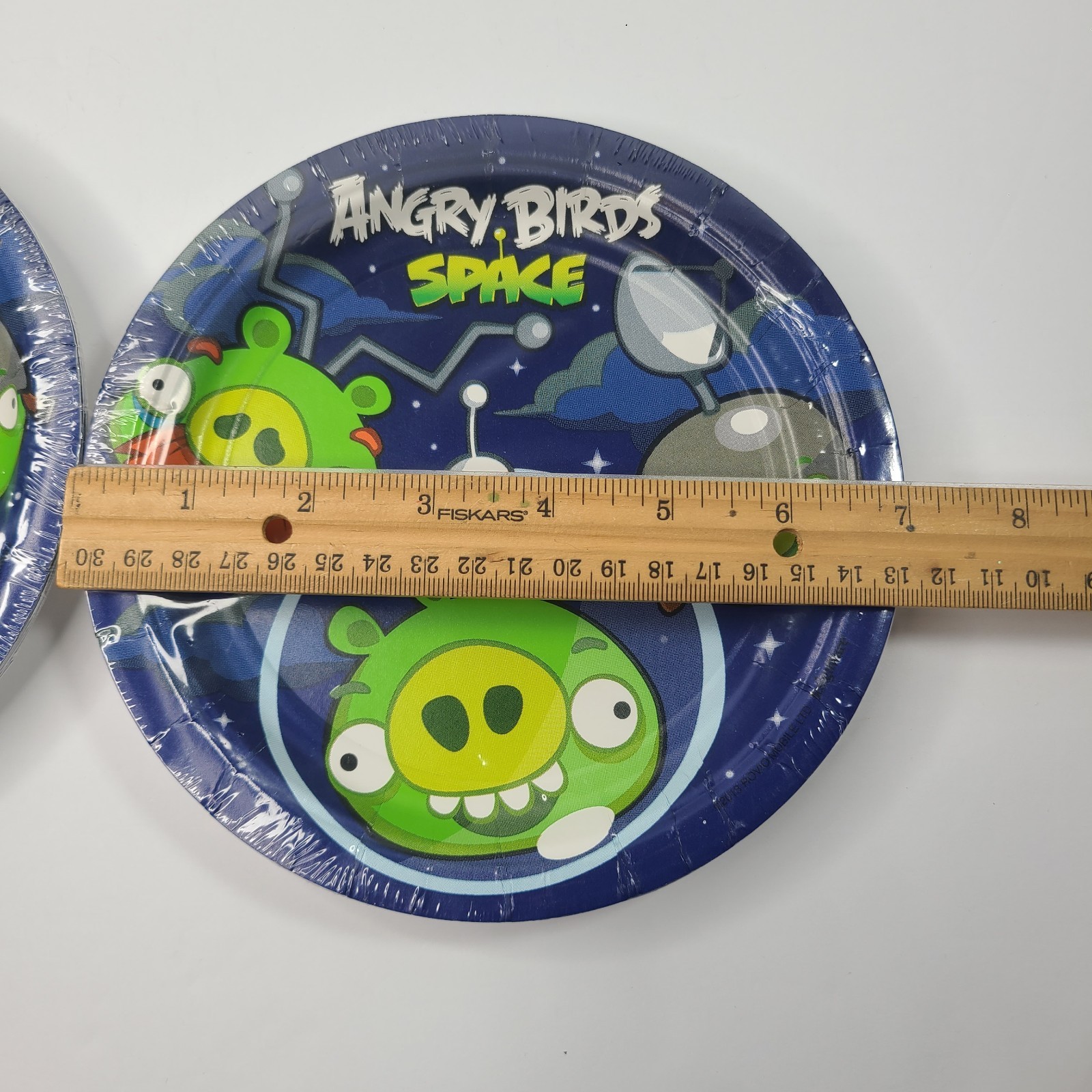 Angry Birds Green Pigs Space Paper Plates 7″ & Napkin Party Birthday Decoration