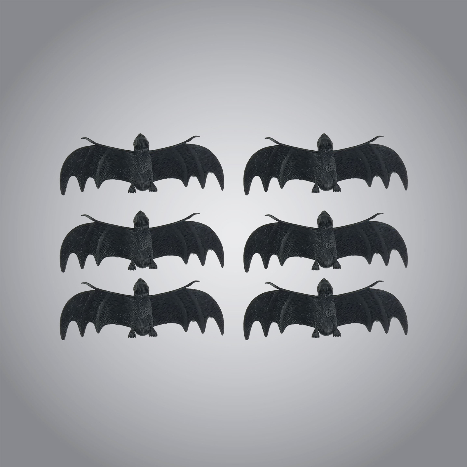 Realistic Plastic Bats Small Bat Toys Black Mini Fake Halloween Spooky Bats 13cm
