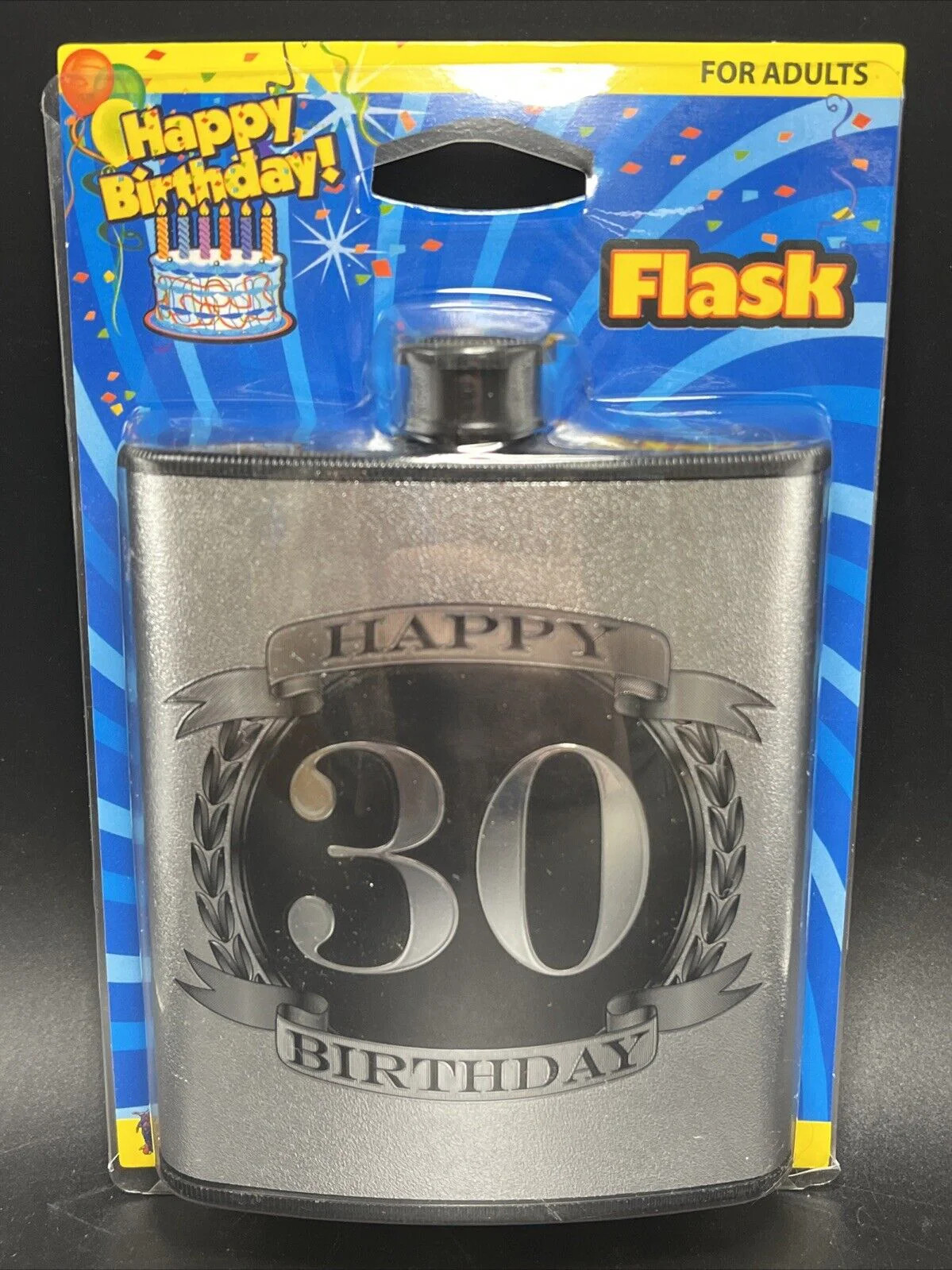 Happy 30th Birthday Flask For Adults By Forum Novelties Inc