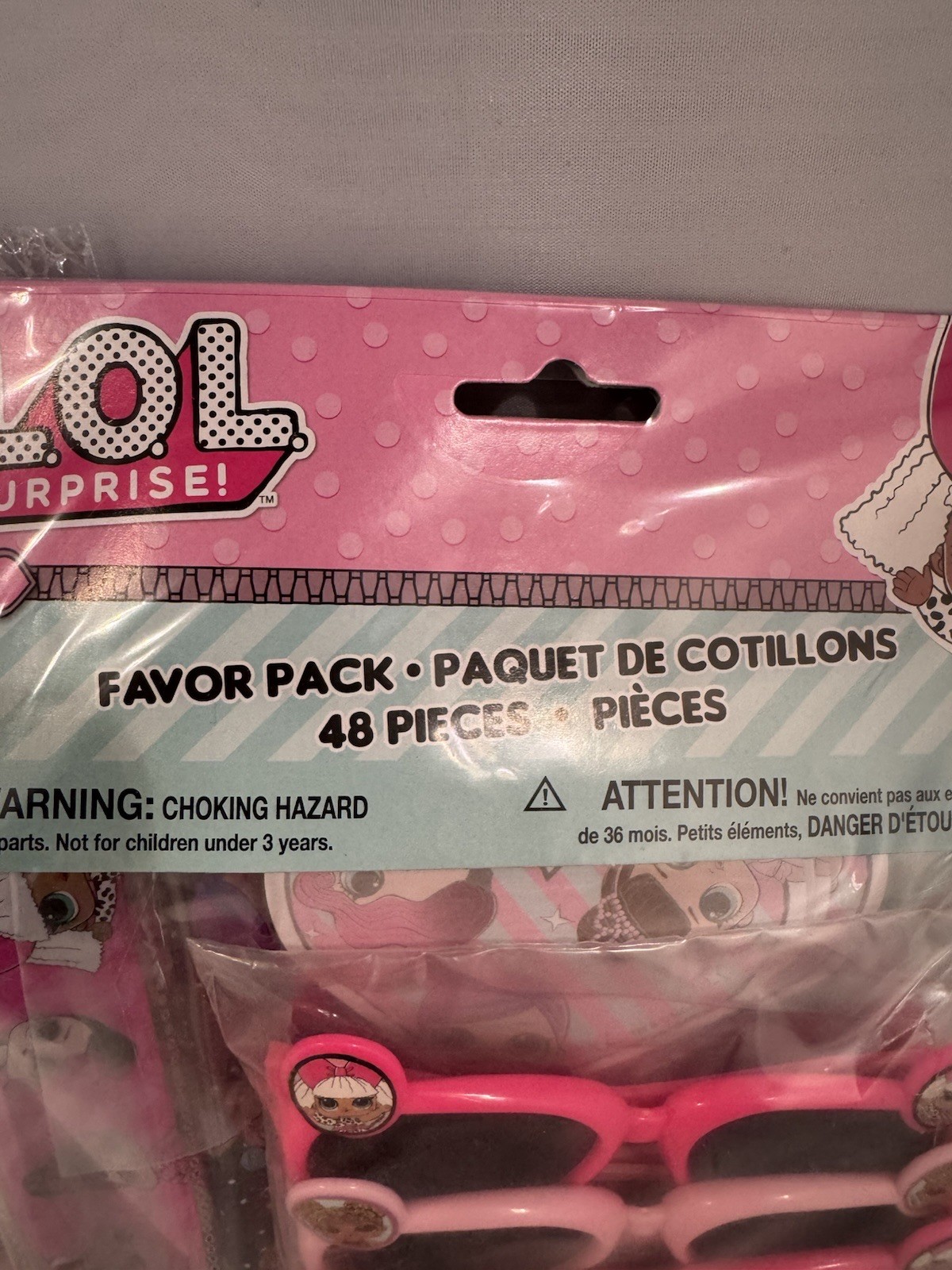 LOL Surprise Party Favors 2 x 48 Pack Create 16 sets