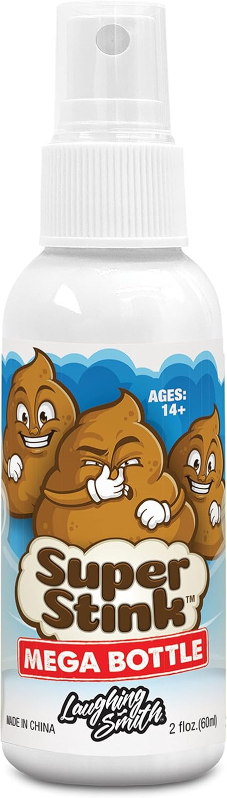 SUPER STINK (Mega Size 60Ml) – Fart Spray – ‘Insanely Strong’ Extra Potent Stink