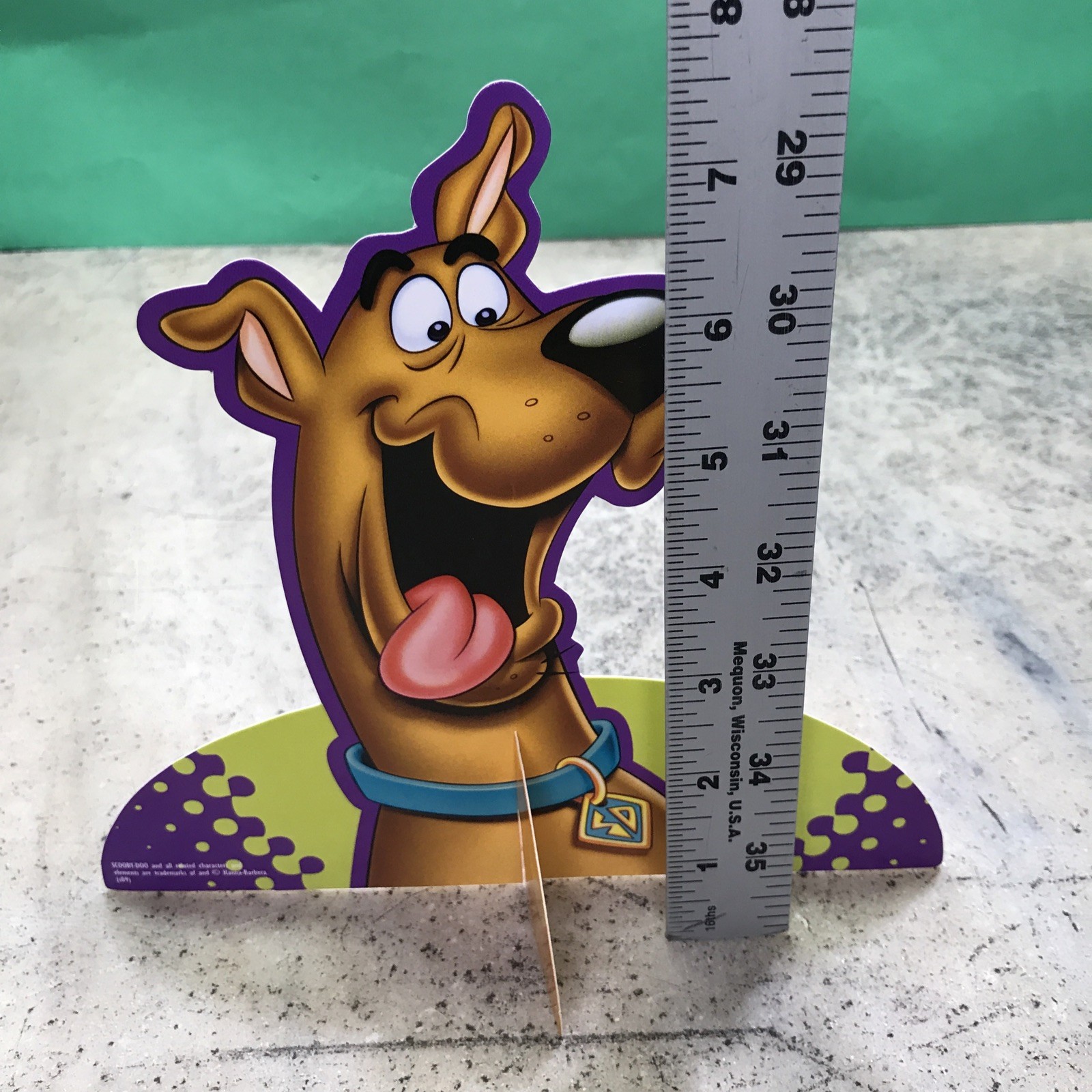 Vintage Scooby Doo Birthday Party Table Centerpiece Decor Halloween Party Stande