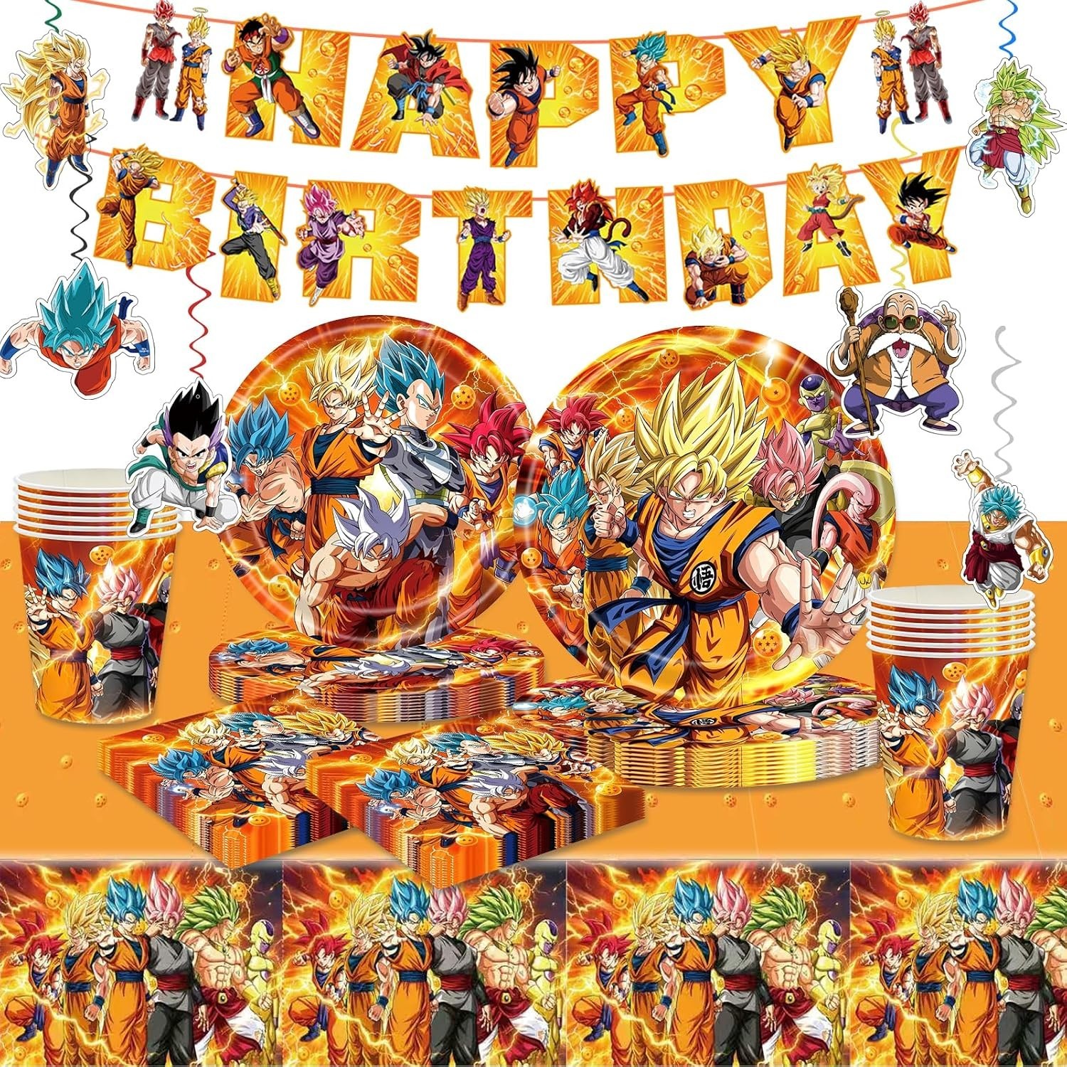 Dragon Ball Birthday Party Decorations NEW