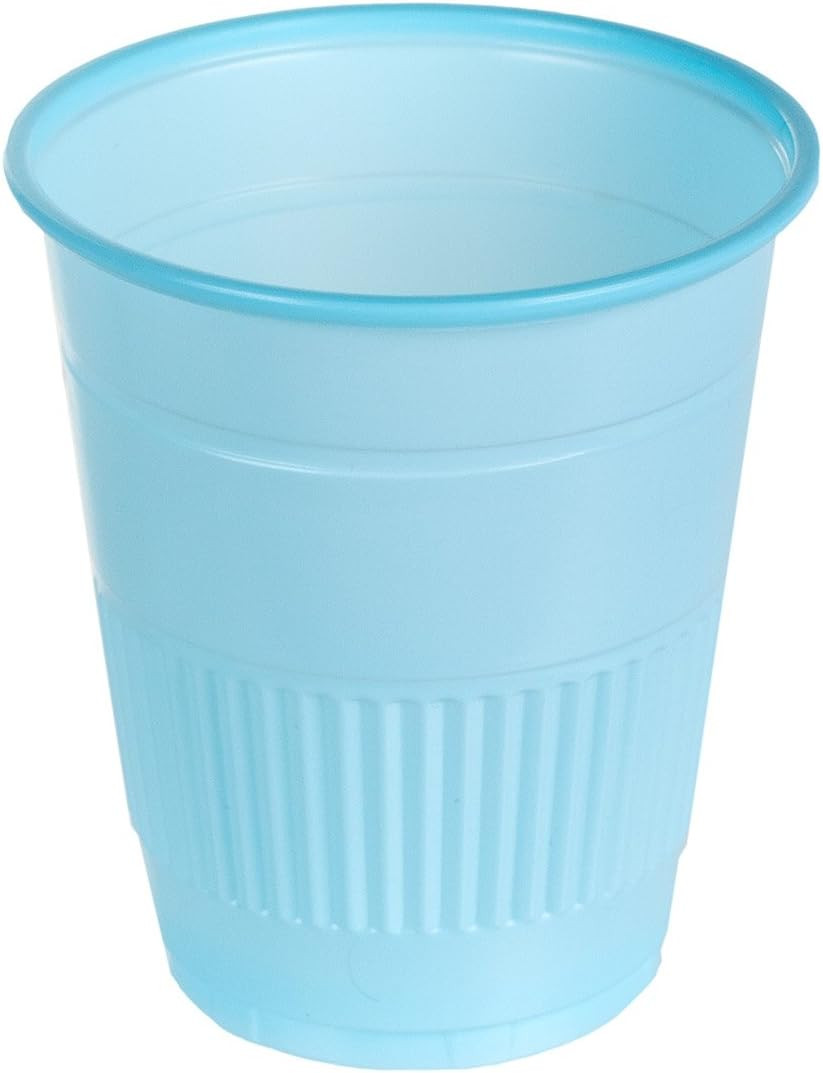 5 oz Disposable Plastic Cups – 200Count – Sky Blue