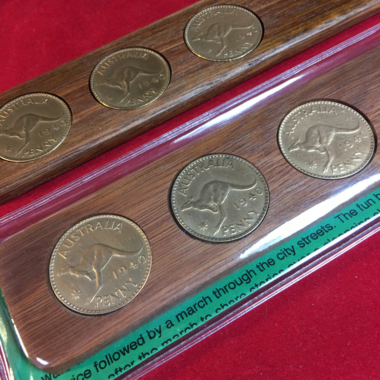 20th Birthday Present 2UP Game – 2006 Australian Penny Hardwood Two-Up Kip
