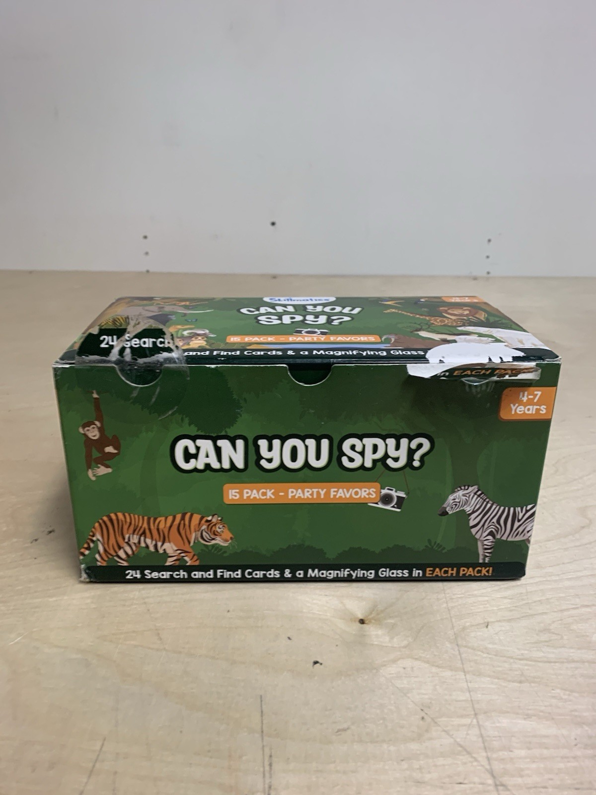Skillmatics Party Favors (Pack of 15) – Can You Spy Animals Cards Set, Goodie…