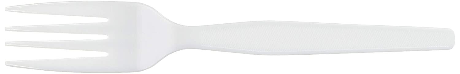New BPA Free Plastic Medium-Weight Forks, Premium Quality Strong Reusable Party