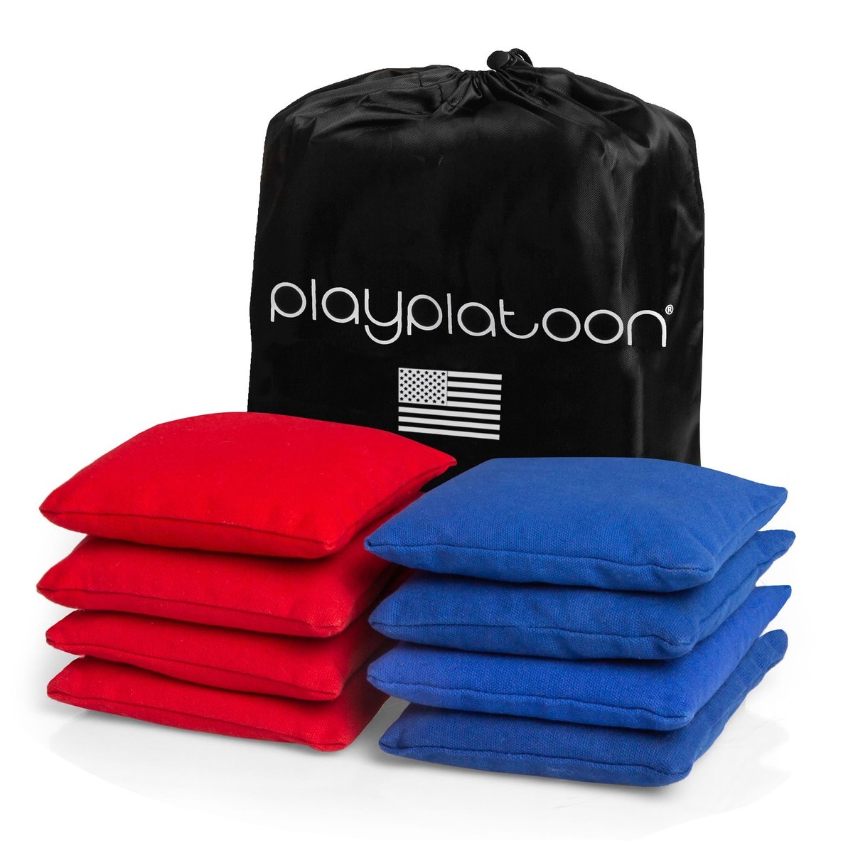 Play Platoon Premium Weather Resistant Duck – Set Of 8 Bean For Corn Hole
