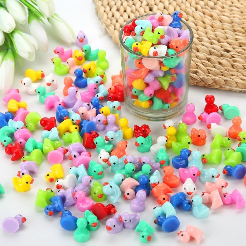 240 Pack Jeep Resin Ducks In Bulk 11 Colors Tiny Ducks For Ducking Cruise Ducks
