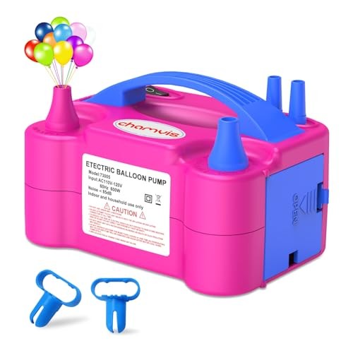 Balloon Pump Electric, 110V 600W Balloon Pump Inflate, Air Pump for Red