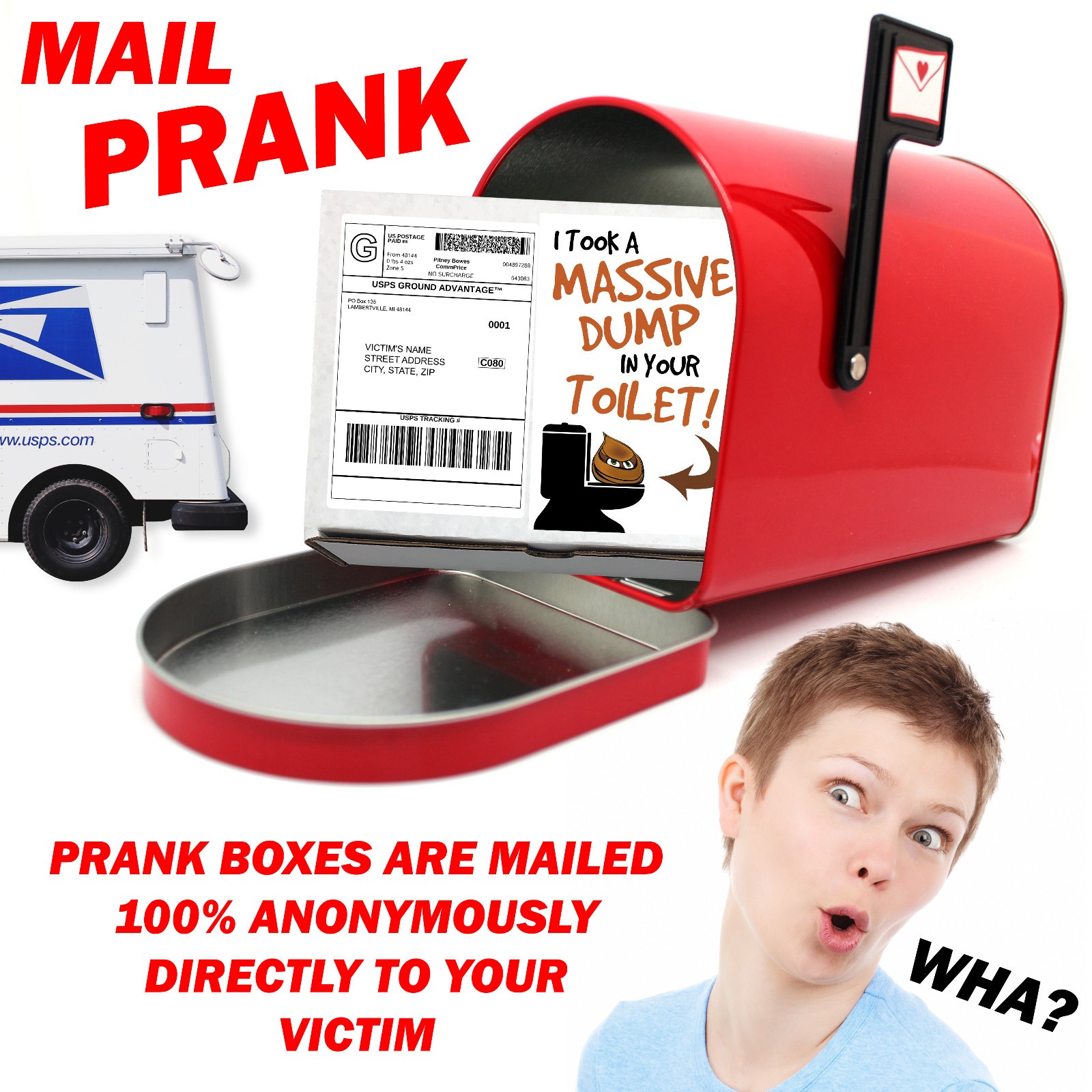 Massive Dump Who Did The Poo Prank Mail Sent Anonymously!