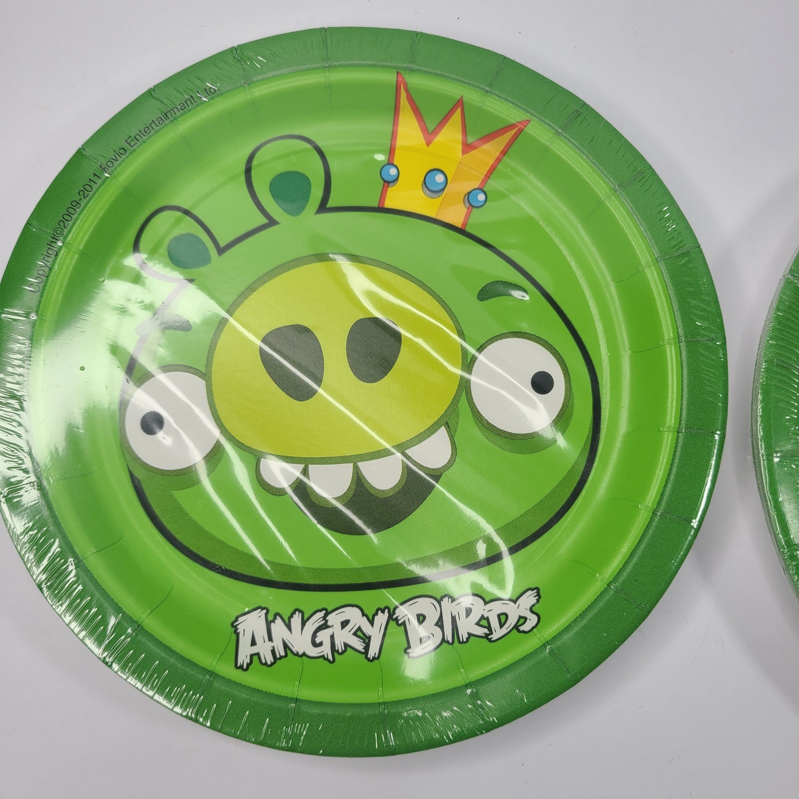 Angry Birds Green Pigs Space Paper Plates 7″ & Napkin Party Birthday Decoration