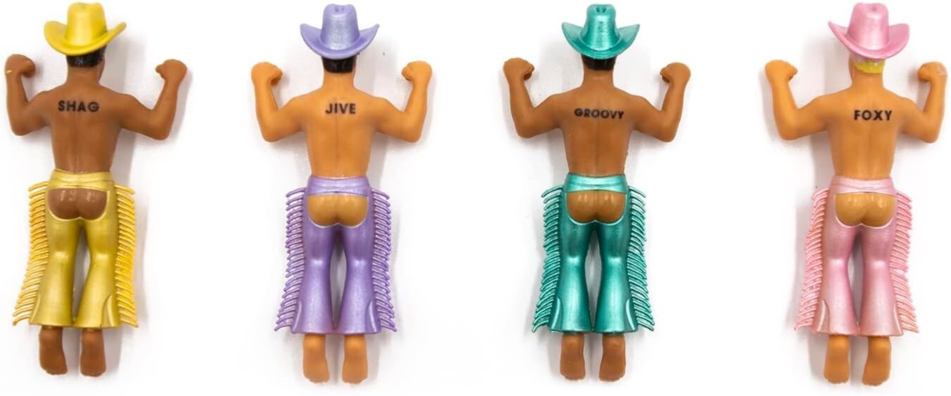 Disco Cowboys Drinking Buddies Pack of 4 Drink Markers – Yeehaw!