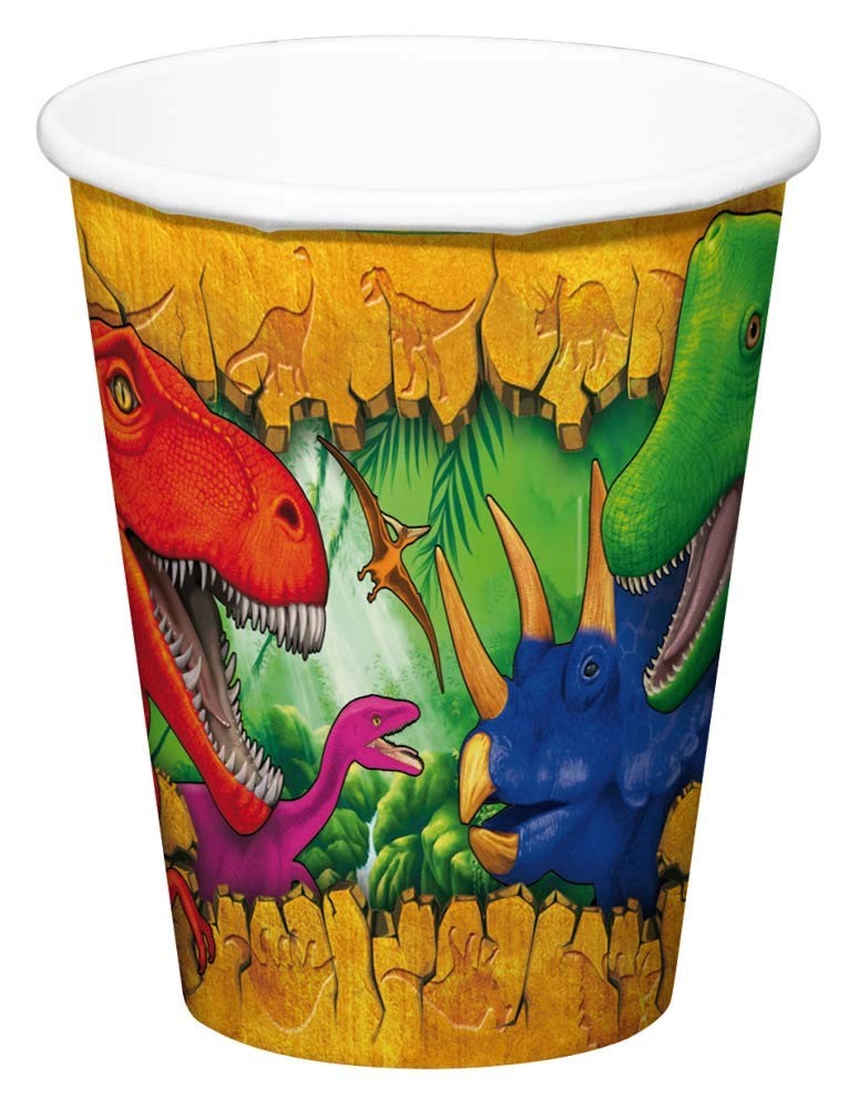 Folat Dinosaur Party Cups – Pack of 6 Contemporary