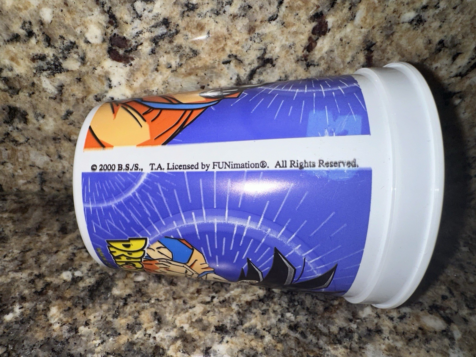 (4) DRAGON BALL Z 17oz Plastic Birthday Party Drink Goku NEW